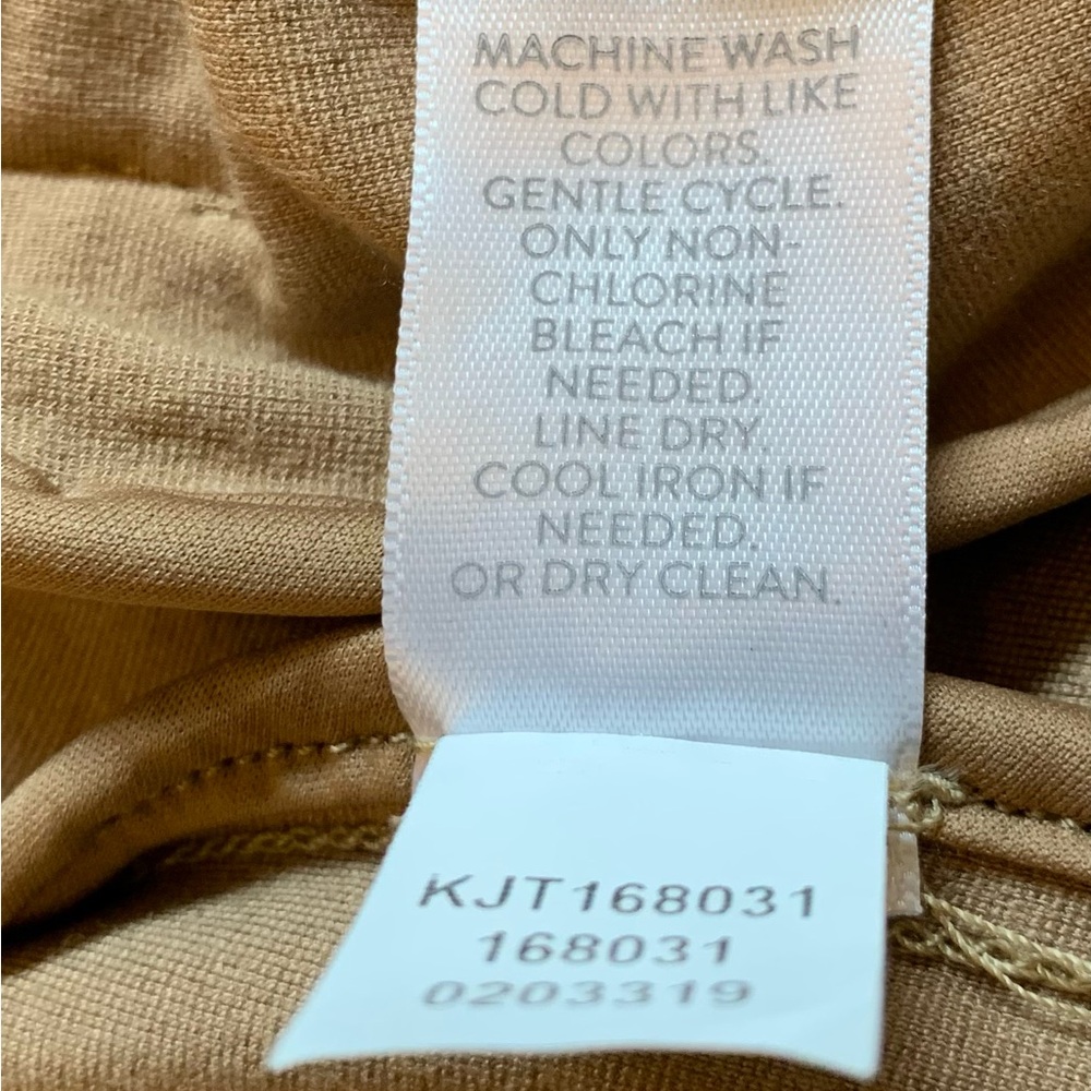 J. Jill Classic Tan Ponte Soft Knit Women's Blazer - Picture 10 of 14